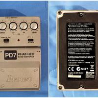 Pedale Chitarra/Basso Ibanez PD7 Overdrive 