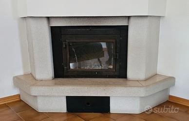 Copertura per caminetto in marmo