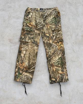 Pantaloni Cargo Camouflage Realtree Vintage Y2K