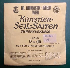 corda thomastik superflexible D - Re contrabbasso