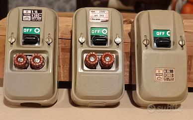 Interruttore bipolare Bticino vintage