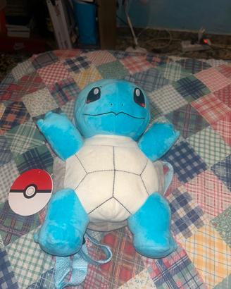 zaino squirtle nuovo con cartellino 