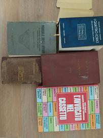 Piccolo lotto libri giurisprudenza economia 