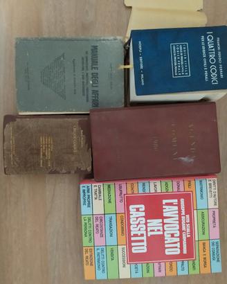 Piccolo lotto libri giurisprudenza economia 