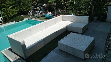 Poltrone e tavolino giardino