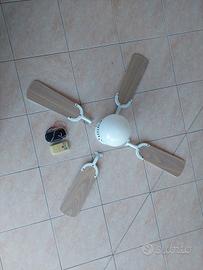 Ventola da soffitto con luce