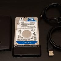 Hard disk esterno WD Blue 5000LPCX 500gb