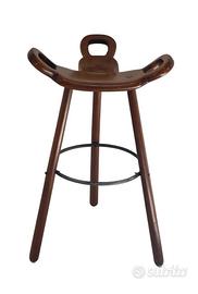 Sgabelli bar design Sergio Rodrigues 70