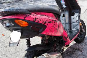 Piaggio NRG con blocco Runner 180