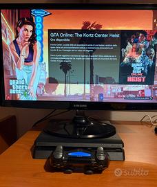 Ps4 slim+ Monitor TV Samsung 24" + Gta 5 premium