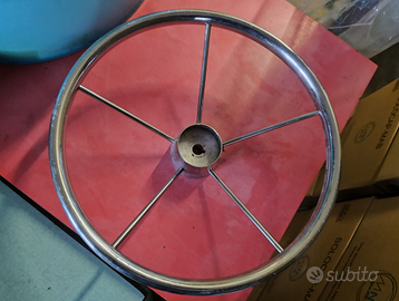 Volante - timone barca acciaio inox