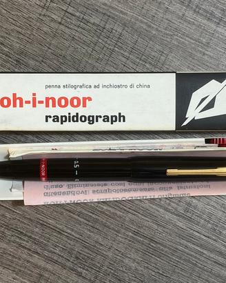 Rapidograph Kohinoor vintage 0,5 a pistone