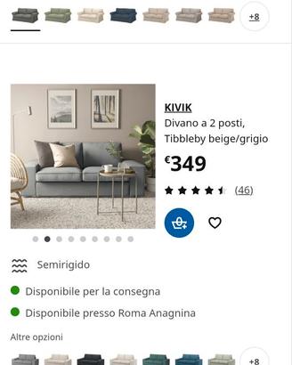 divano ikea linea kivik
