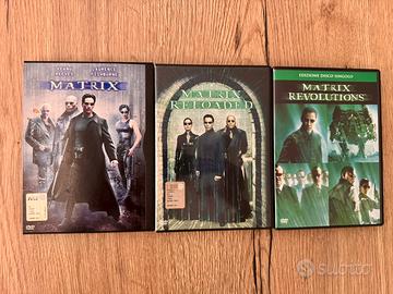 Film DVD trilogia Matrix
