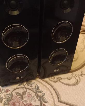 coppia di casse lg 160 watt in din