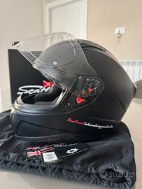 Casco integrale nero opaco scotland taglia M