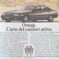 Opel Omega pubblicità