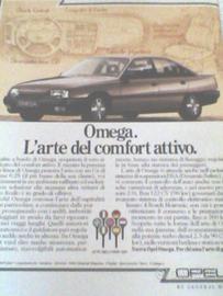 Opel Omega pubblicità