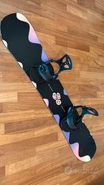 Snowboard + attacchi