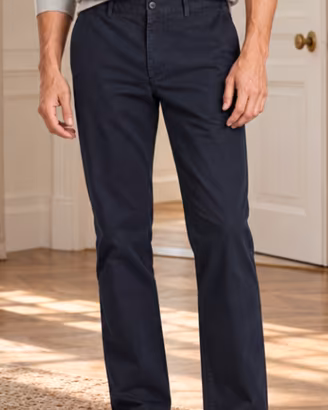 Pantaloni Burberry uomo blu navy taglia L