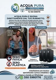 purificatore acqua