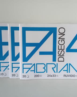 4 album disegno Fabriano formato 24x33 ruvido