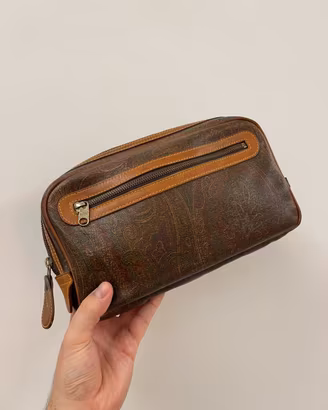 Pochette Etro Milano in pelle