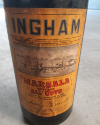 Marsala speciale all'uovo Ingham anni 60