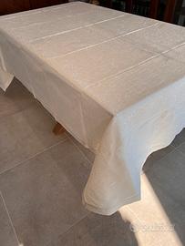 Tovaglia firmata Emilio Gatti pura fiandra