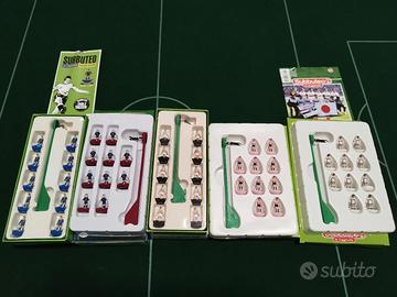 Lotto 5 squadre Subbuteo 