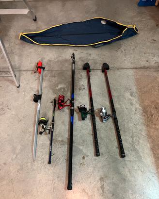 Canna da pesca surfcasting - bolognese e attrezzi