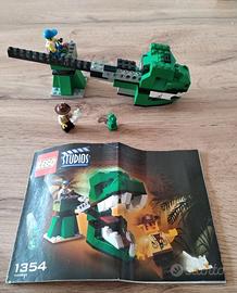 LEGO 1354 LEGO STUDIOS DINO HEAD ATTACK