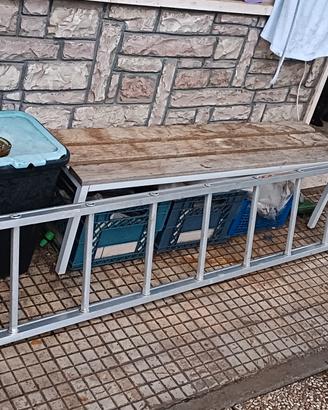 scala singola in alluminio 