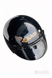 Casco moto SKA-P taglia XL nero lucido