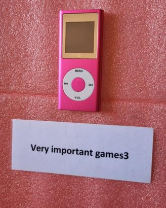 1948-Lettore MP3 MP4 1GB Rosa