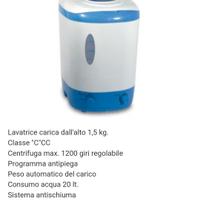 Lavatrice Howell 1,5 kg - Perfetta per piccoli spa