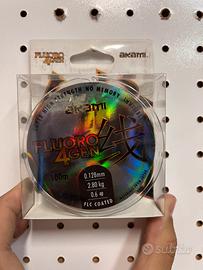 Filo da pesca fluorocarbon coated 0.128mm da 100m