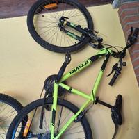 Bicicletta Mauntain Bike verde (S)