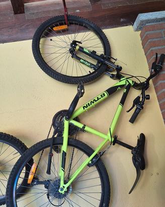 Bicicletta Mauntain Bike verde (S)