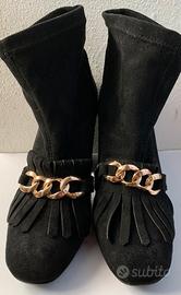 Stivaletti tacco 9cm neri Primadonna