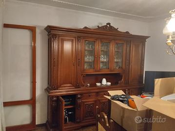  mobile salotto anni 40/50 e tavolo 