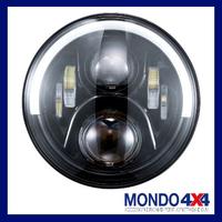 Coppia fanali led rotondi 7" 72W Angel Sky