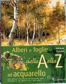 Acquerello - Alberi e foglie dalla A alla Zeta
