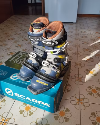 Scarpa T2 da telemark, attacco 75 mm misura 26