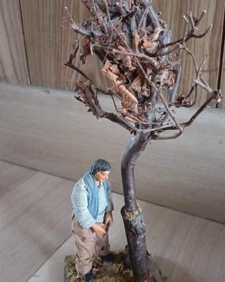 Statue presepe napoletano in terracotta