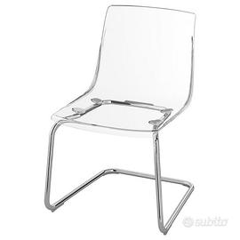 Sedie in plexiglas Ikea