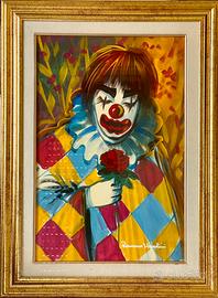 Dipinto Romano Mussolini