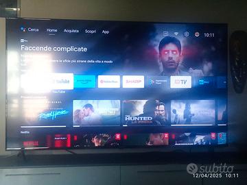 TV 75pollici android
