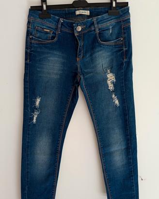 Jeans Denim by Pimkie con strappi