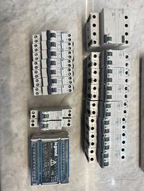 Magnetotermici,salvavita,morsettiera